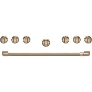 Cafe´ 36" Brushed Bronze Handle & Knob Set for Pro Range and Rangetop