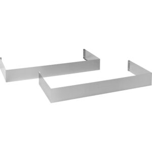 Monogram Duct Cover 48" Hood 8 foot Ceiling Stainless Steel