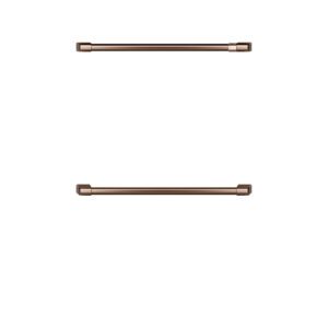 Café 2 - 30" Double Wall Oven Handles Brushed Copper