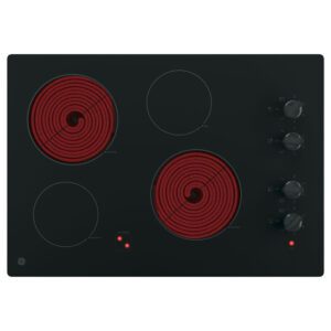 GE 30" Electric Smoothtop Cooktop Black