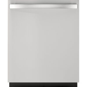 GE 24" Top Control, ADA Compliant Stainless Steel Interior Dishwasher with Sanitize Cycle, 51 dBA, Stainless Steel