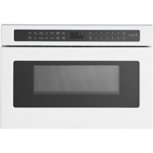 Café Matte White Built-In Microwave Drawer
