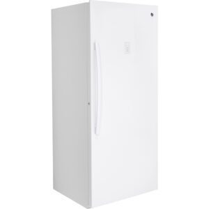 GE 21.3 Cu. Ft. Frost Free Upright Freezer White FUF21DLRWW
